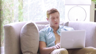 naomi & anya entice shy roommate into threesome