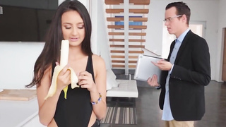 eliza ibarra is naughty knows how to handle a big cock