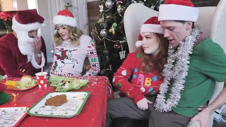 hardcore family fucks for christmas