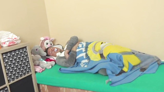 blonde cougar pampers guy to fuck