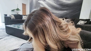 Stepmom Maid Creampie Cleaning