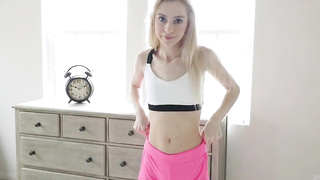 skinny blonde sis gets fucked hardcore by her s