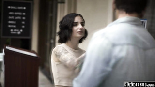 I tricked a waitress into assfucking her