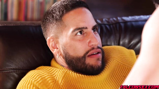 Brock Banks sucks on Cole Connor's stiff dick