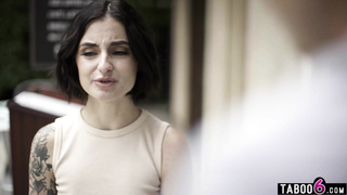 Waitress anal fucked by clients twin