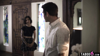 Waitress anal fucked by clients twin