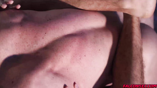 Handsome Cade Maddox fucked hard Pol Prince from behind