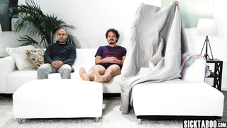 Naughty stepmom deepthroated by stepson