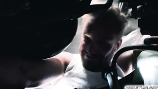 Mascular Greg Dickson bang hard Bruce Jones wet ass