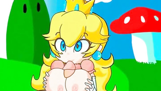 Princess Peach and Mario hentai