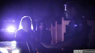 Teens fucked by an officer to avoid jail