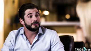 Reluctant blondie has to fuck a big cock