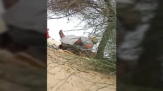 Desi Indian Old man Outdoor fuck