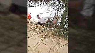 Desi Indian Old man Outdoor fuck