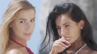 two best friends let loose on vacation