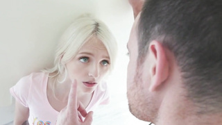 tiny loud teen seduces a hot daddy dick