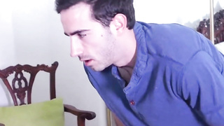 blonde teen catches her stepmom and boyfriend fuc