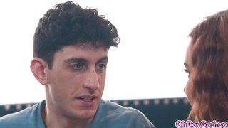 Stepmom training her stepsons endurance in bed