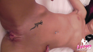 Sexy girl cheats on boyfriend and fucks for creampie 9