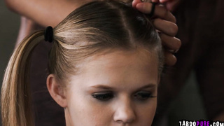 Seth and Penny sexually pampered babysitter Coco