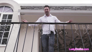 Big tits visiting a legislator to change his mind