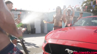 Summer ass fucking with Trevor and Oliver