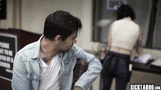 New client makes an order before sex