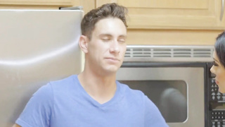 first time threesome is with step mom!