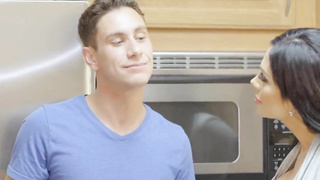 first time threesome is with step mom!