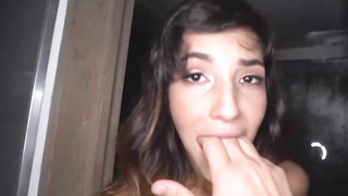 hot sister kitty seduces brother for his huge dick