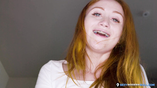 Southern redhead Scarlet Skies gets creampied