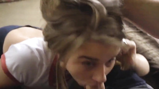 petite teen in jeans gets fucked hard