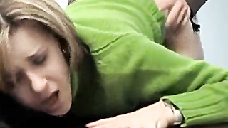 Horny milf cheating on her husband at work