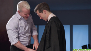 Student having bareback sex with his teacher