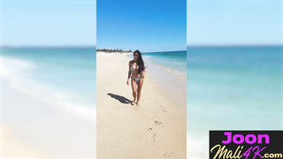 Hot day and solo action with sexy Asian