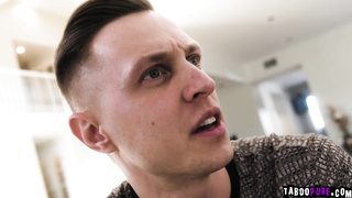 William helps Alex to release his cum