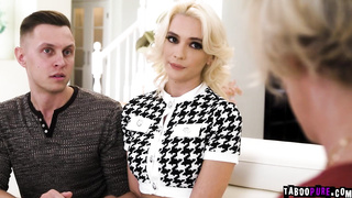 William helps Alex to release his cum