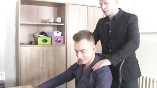 hard day's work at the office