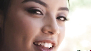 teen [censored] maya bijou sucks cock and gets fucked hard