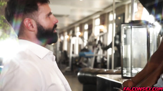 Dani Robles passionately fucks Andre Donovan's hole