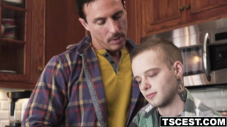 Stepdad enjoys fucking his FTM stepson