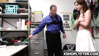 Officer Jack fucked Melanie for doing bad things