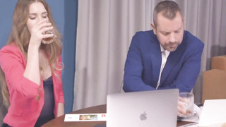 she's always dreamt of her boss's cock in her ass