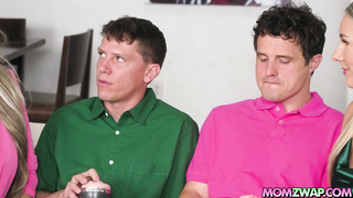 Robby and Rion swaps fucking their stepmoms