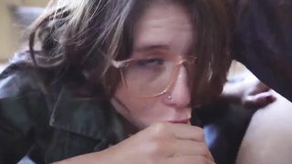 nerdy teen gets fucked in the ass