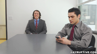 Officemates having a fuck sesh in the office