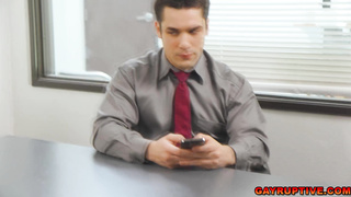 Intense office fuck sesh with horny workmates