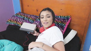 tight teen gets filled with bwc by stepdad