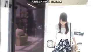 Pretty College Girl Sex With Arms Tied Glass Room