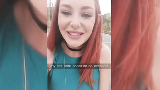 horny little ginger gets fucked hard and rough